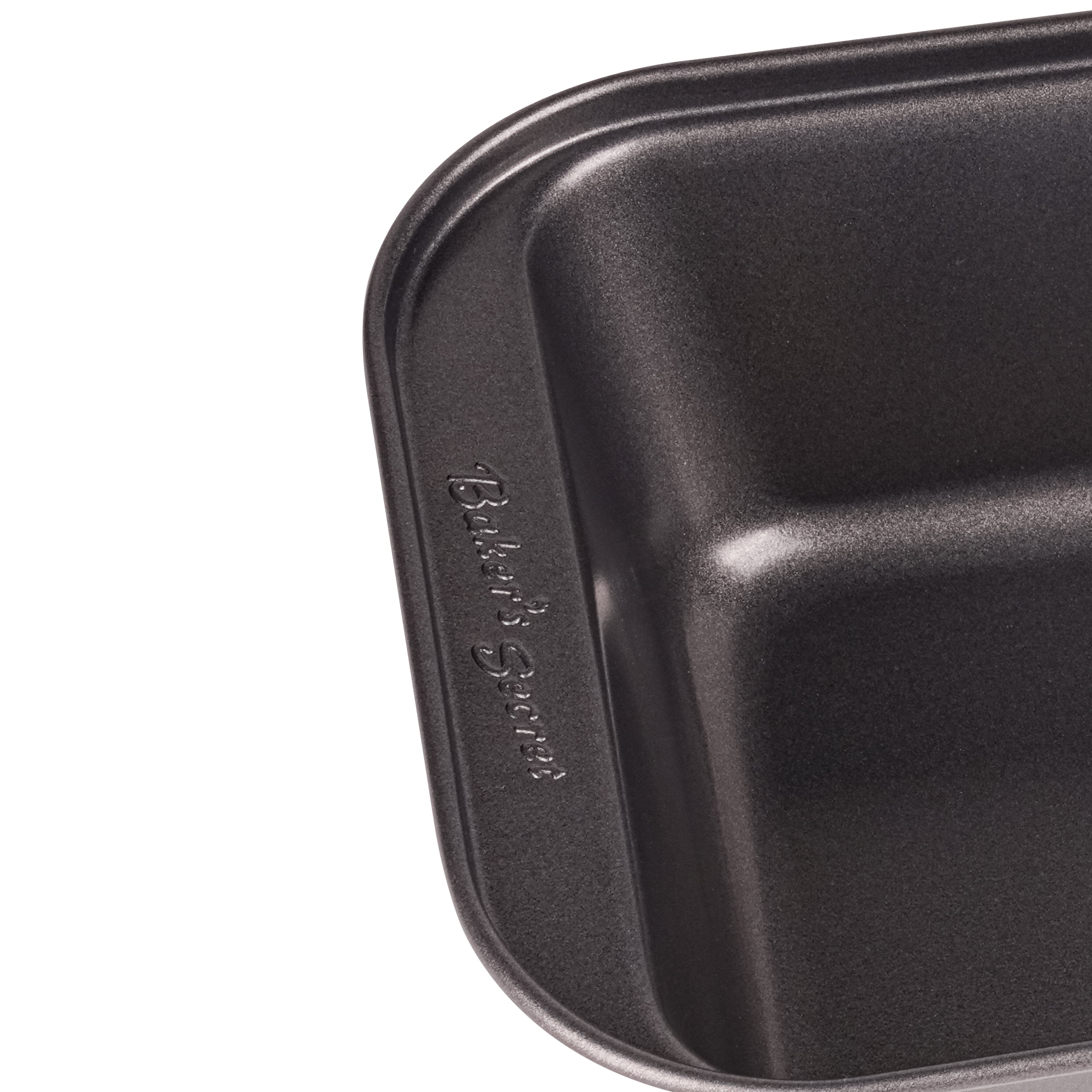 Baker's Secret Gray Nonstick Carbon Steel 5 x 9 Inch Loaf Pan