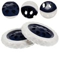 thumbnail image 2 of 2Pcs Shopping Cart Wheels Shopping Cart Casters Trolley Casters Replacement Cart Wheels, 2 of 3