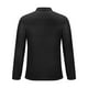 thumbnail image 4 of Blusa y camisa de manga larga con cuello vuelto para hombre, informal, holgada, con cremallera, a rayas, estampada, de poliéster., 4 of 5
