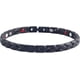 thumbnail image 1 of Pulsera para mujer, acero inoxidable, color negro, 1 of 3
