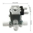 thumbnail image 5 of Upgraded Inlet Feed Water Solenoid Valve Quick Connect Normally Open 12/24V Suitable for Steam-Cooker Water Dispenser, 5 of 9