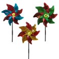 thumbnail image 5 of EASTIN Bird Repellent Windmill Lawn Pinwheel Toy Sparkly Colorful With Stakes Hausse Farm For Garden Decor Reflective Pinwheels, 5 of 5