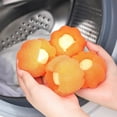 thumbnail image 1 of LSLJS 3 Pcs Boules de Nettoyage Anti-Enroulement pour Vêtements, Boules de Lavage Réutilisables Attrape-Cheveux pour Machine à Laver, Boule de Séchage pour Vêtements, Boules pour Cheveux, 1 of 6