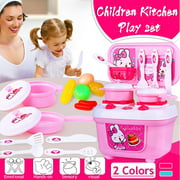 Kids Play House Tableware Sets Baby Kitchen Cooking Simulation Toys Xmax Gift