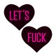 thumbnail image 1 of Pastease Pastease LetsFuck BlkPnk Hrt NpplePasty, 1 of 1