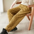 thumbnail image 6 of Elevated Winter Comfort High Waisted Harem Pants for Women Soft Loose Fit Casual Trousers with Pockets Versatile Daily Wear Fashion Comfortable Sweatpants for Women Relaxed Fit Pant, 6 of 6