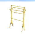 thumbnail image 3 of EeaseCA Miniature Towel Stand Mini House Decor Alloy Simulation Towel Shelf Miniature Towel Rack Model for Home Decor, 3 of 8