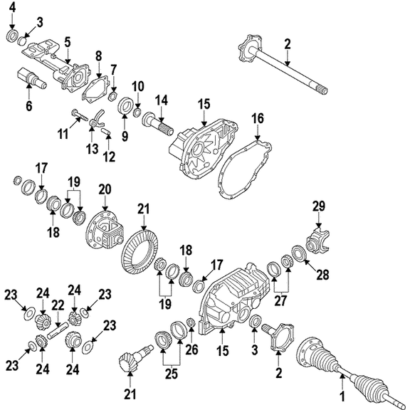 Genuine OE GM Adjuster 22934983
