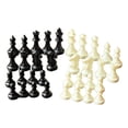 thumbnail image 3 of BELOVING 34 Pcs Pièces d'Échecs en Résine Dames Jeu Tournoi Échecs Figures 7.5cm King, 3 of 10