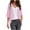 Pink, variant on Aboser Womens Chiffon Cardigans Trendy Puff 3/4 Sleeve Kimono Cardigan Open Front Draped Kimonos Flowy Loose Fit Cardigans Vacation Clothes