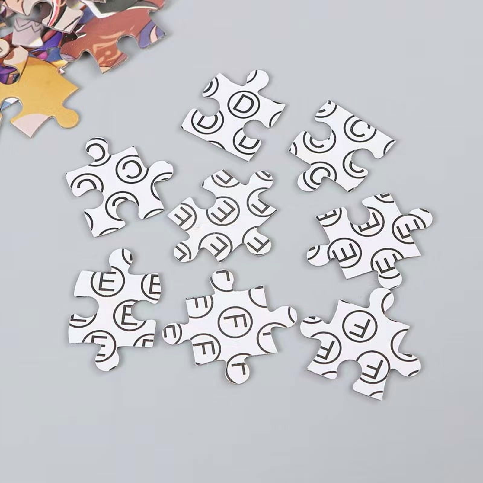 Jigsaw Puzzle 1000 Pieces for Adults Game Genshin Impact Learning Educational