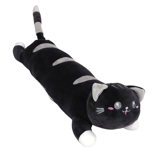 Liyamei Cute Cat USB Heating Pad Portable Short Filling Animal Neck And Shoulder Heat Compress 5 Temperature Settings 19.6 Inches