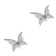thumbnail image 1 of Jumpingount Butterfly Fairy Wing Fancy Dress Costume Dress Girls Festival Child up Prop Negro 2Conjunto, 1 of 6