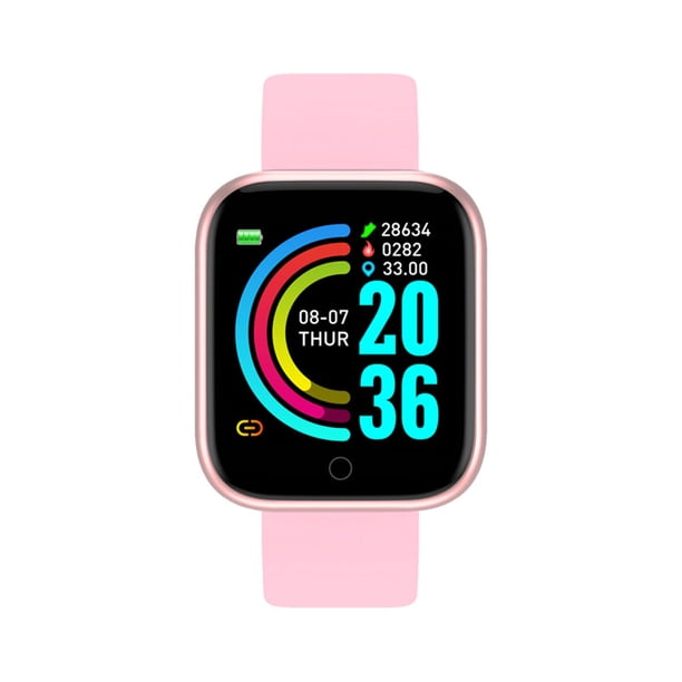 Reloj inteligente Bluetooth 4.0 con frecuencia cardíaca y presión arterial FleinngHoz JD711083893