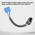 thumbnail image 3 of Headlight Conversion Cable, Wearproof H13 To H4 Adapter Cable High Temp   For  JK JKU 7in LED Headlights, 3 of 8