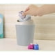 thumbnail image 5 of Bote de basura de cocina Wosthever elegante y duradero PP pequeño multifuncional azul, 5 of 6