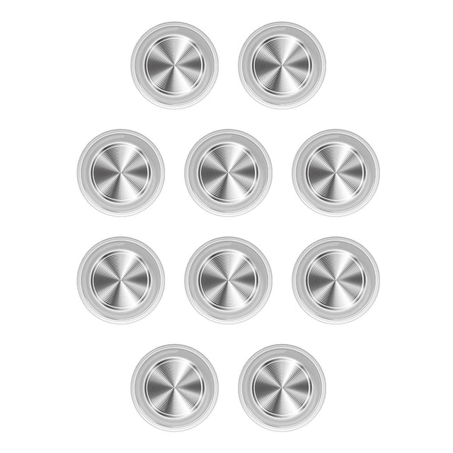 Matsuzay Juego Joystick Teléfono móvil Rocker Botón de metal Controlador Smartphone Ventosa Gamepad Blanco 10Conjunto