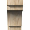 thumbnail image 2 of 6"W x 12"D x 12"H Mediterranean Rough Sawn Corbel, Douglas Fir, 2 of 9