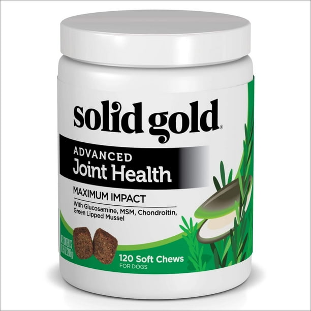 Solid Gold Glucosamine & Joint Health Chews for Dogs; Natural, Holistic