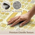thumbnail image 6 of ODIKA Bold Geometric Frame Currency Note Border Collage Motif Funky Flowing Dynamic Non-Slip Chair-Friendly for Home Office, Gaming Room, Under Desk, 6 of 7
