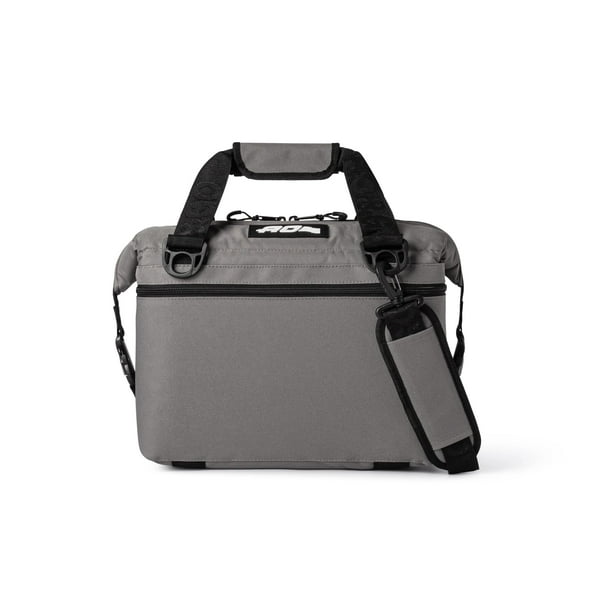 Bolsa térmica AO Coolers Original, con lados blandos, 12 latas, carbón