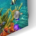 thumbnail image 3 of Epic Art 'Deep Blue Sea 1 Dolphin' by Enright, Acrylic Glass Wall Art, 48"x24", 3 of 8