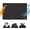 Black, variant on 40 x 40 inches Square Fire Pit Mat,4-Layer Fireproof Under Grill Mat Heat Insulated Indoor Fireplace Pad Protector for Deck,Patios,Grass,BBQ Smoker, Portable Reusable Oil-Proof and Waterproof