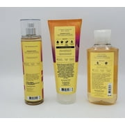 Bath & Body Works Forever Sunshine Bundle of 3 pcs Fragrance Mist 8 oz + Body Cream 8 oz + Shower Gel 10 oz
