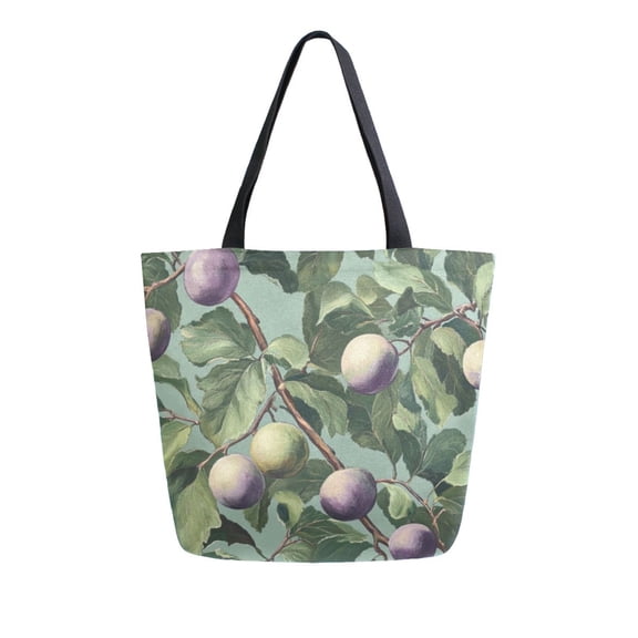 Large Canvas Bag 13.5x5.1x15 Inch Canvas Bag Shopping Canvas Bag Suitable For Outing Shopping Travel Out Of Large Capacity Storage Colored Plum