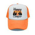 thumbnail image 1 of Happy Camper Printing Baseball Hat Adventure Camping Lover Mesh Trucker Style Hat Cap Adjustable Outdoor Sun Snapback Caps YY36356-60cm for adult Gao Jinjia LED, 1 of 2