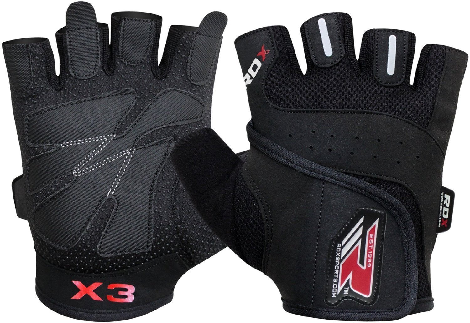RDX Gloves Gym Weightlifting Fitness Workout Bodybuilding it