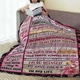 thumbnail image 6 of Bonus Mom Gifts Throw Blanket 50*60in, to My Bonus Mom Blankets for Birthday Thanksgiving Ideas, Blanket Gifts for Stepmom from Stepdaughter Stepson, 6 of 7