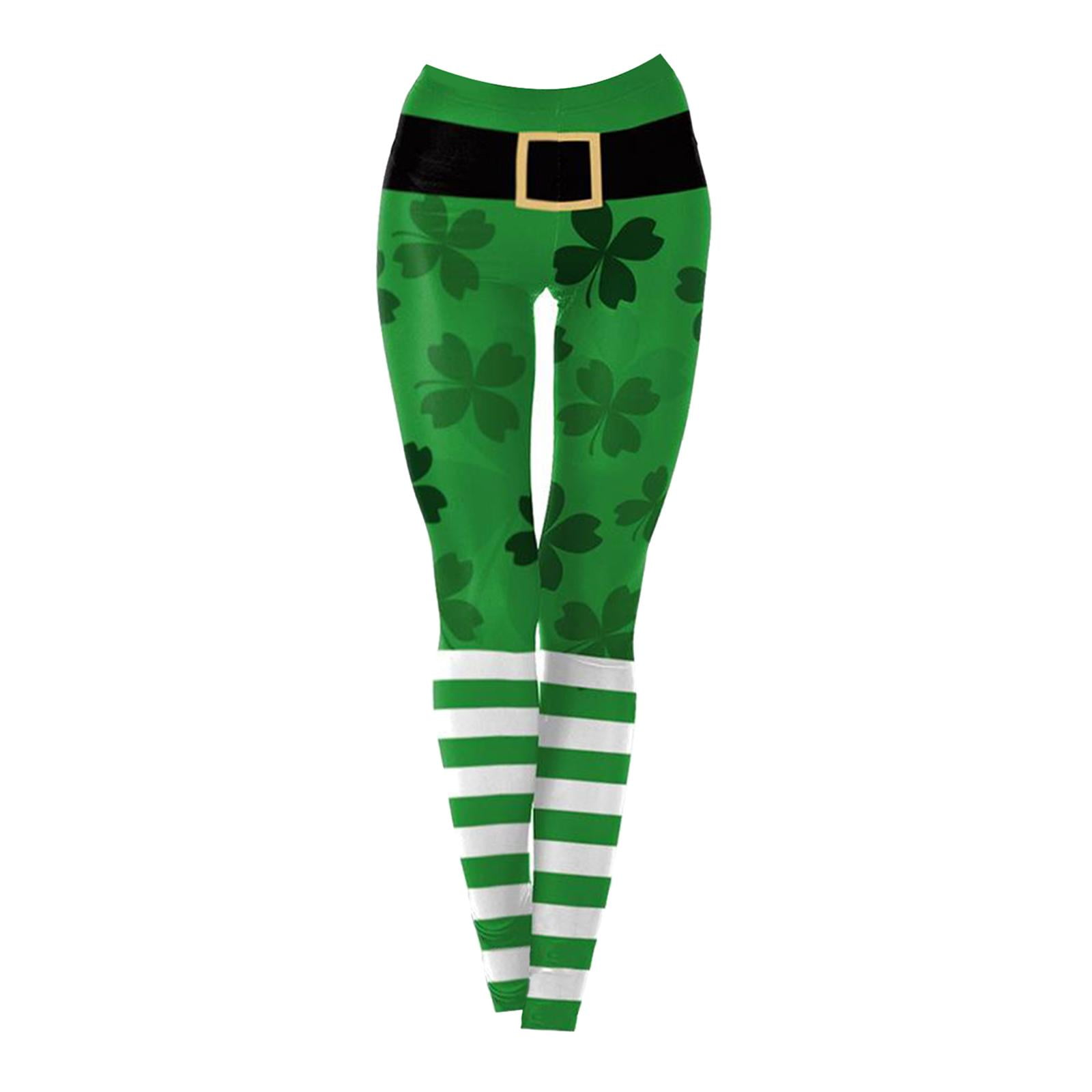 Girls shamrock leggings deals