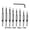 C, variant on 4PCS Self Centering Hinge Drill Bit Set, Metal Woodworking Hinge Drill, Automatic Centering, Hex Handle, Suitable for Door Hinges, Cabinet Hardware, Drawer Slides
