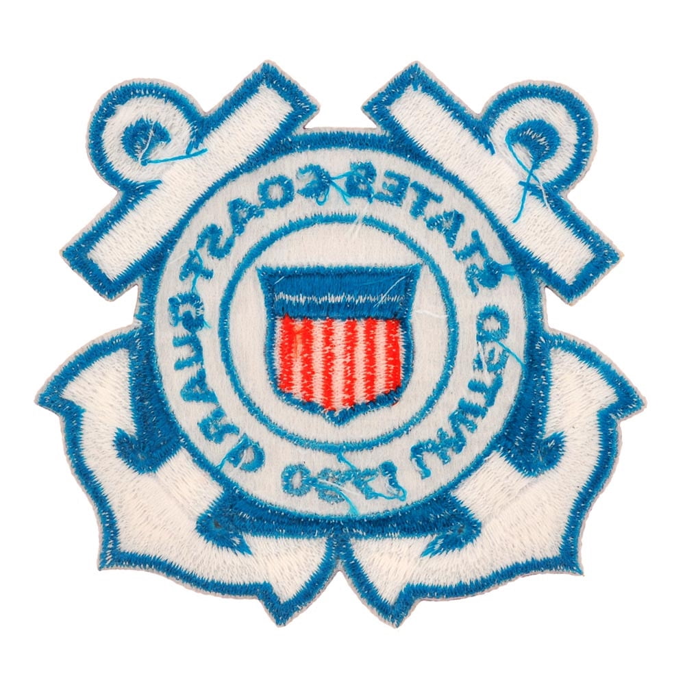 PinMart's Officially Licensed U.S. Coast Guard Embroidered Patch – Iron On - 5 Pack