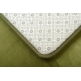 thumbnail image 3 of Clara Clark Bath Mat Bathroom Rug - Absorbent Memory Foam Bath Rugs - Non-Slip, Thick, Cozy Velvet Feel Microfiber Bathrug, Plush Shower, Toilet- Floor Bathmats Carpet - Sage - Large Size 20"x32", 3 of 5