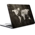 thumbnail image 5 of Funda izÜg dura, carcasa compatible con MacBook AIR 13 M2 modelo A2681 Diseño Mapa negro, 5 of 5