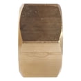 thumbnail image 2 of 5/16-24 Full Finished Hex Nuts, Solid Brass, Grade 360, Plain Finish, Quantity 25, 2 of 4
