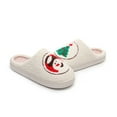 thumbnail image 5 of Christmas House Shoes House Shoes Christmas Slippers for Women and Men 2025 Plush Memory Foam Fluffy Slippers, 5 of 8