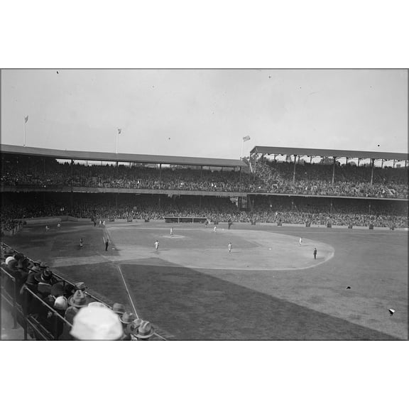 24"x36" Gallery Poster, Griffith Stadium during 1925 World Series