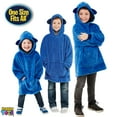 thumbnail image 2 of Huggle Pets Blue Puppy Animal Hoodie Sweatshirt and Plush Toy, As Seen on TV, 2 of 6
