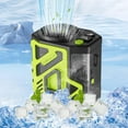 thumbnail image 1 of Ventilador de cintura portátil de 6000mAh recargable en verde, 1 of 3