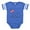 Royal Blue, variant on CafePress - Ladybug Alice - Cute Infant Baby Football Bodysuit
