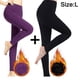 thumbnail image 2 of Leggings con forro polar para mujer: pantalones de yoga de cintura alta para invierno, 2 of 5