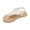 Beige, variant on Womens Toe Post Sandals Floral Slide Shoes For Women Summer Beach Arch Support Casual Footwear White US:6