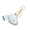 Garlic, variant on Playful Vegetable Design Keychain Carrot Mushroom Leek Garlic Ornament Wallet Decoration For Daily Use