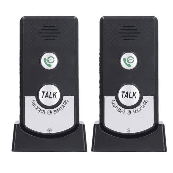 Two-Way Wireless Doorbell with Two-Way Voice Intercom – Smart Door Bell & Home Security System for Home, Office & Apartment