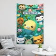 thumbnail image 6 of The Octonauts Tapestry Dorm Decor Wall Hanging Tapestries Window Curtain Picnic Mat Beach Blanket 60x40 Inch, 6 of 8