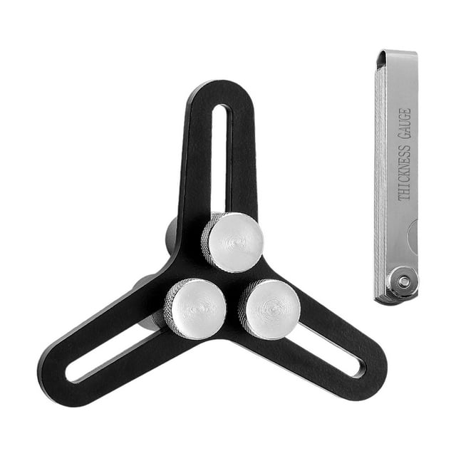 Herramienta manual para escuadrar anillos de pistón de motor, fácil de usar, portátil, profesional, con calibrador de espesores para espacios entre