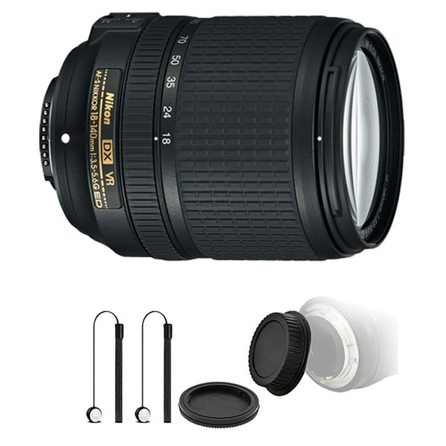 Nikon AF-S DX NIKKOR Objectif 18-140 mm pour Nikon D5200 D5100 avec Accessoires
